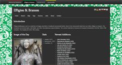Desktop Screenshot of effigiesandbrasses.com