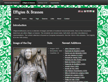 Tablet Screenshot of effigiesandbrasses.com